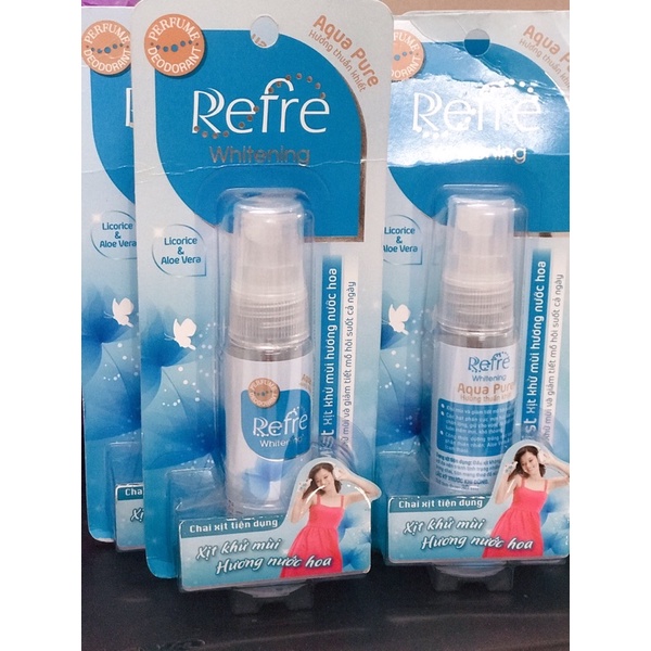 Xịt Khử Mùi Refre Whitening 30ml