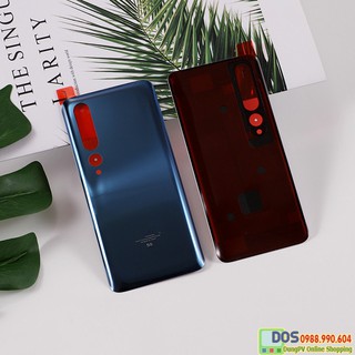 Lưng mi 10 pro 5g chất liệu kính chính hãng, thay nắp đậy pin xiaomi mi10 pro