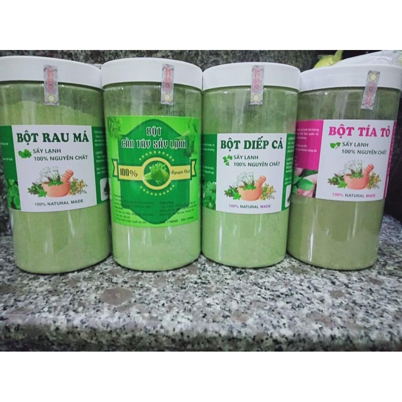Bột rau má nguyên chất sấy lạnh - hộp 500g