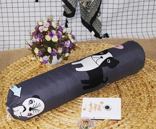 Vỏ gối ôm cotton poly
