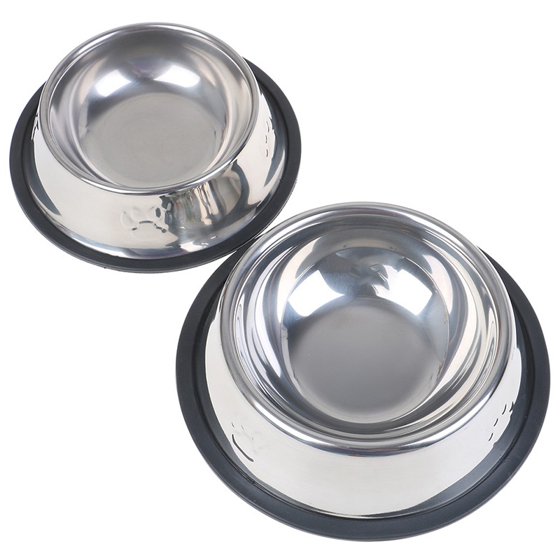 Bát Đựng Thức Ăn Cho Thú Cưng Bằng Thép Không Gỉ