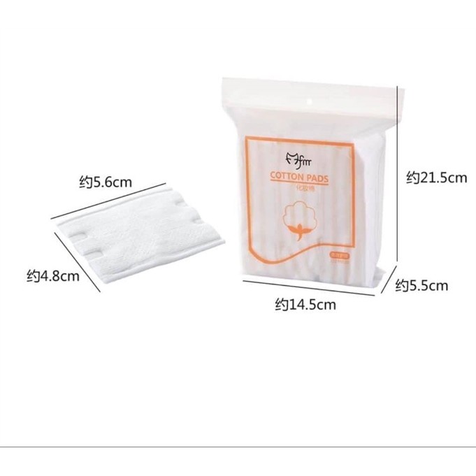 Bông Tẩy Trang 222 Miếng Cotton Pads Sợi Mịn Cao Cấp Cho Da