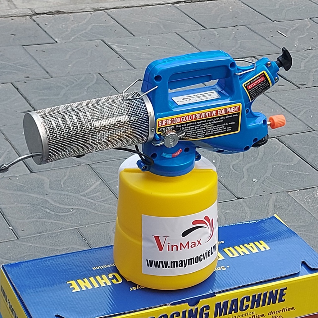 Máy phun tạo khói cho phim trường sân khấu dùng bình ga mini