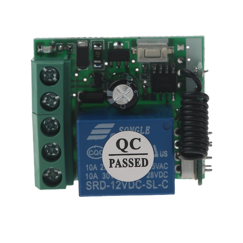 Mô Đun Nhận Tín Hiệu Điều Khiển Từ Xa RF 433Mhz Không Dây Trọng Lượng Nhẹ Cho Garage Cửa Ra Vào