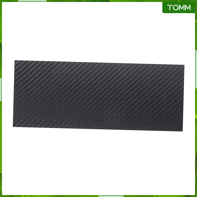 Tấm Sợi Carbon 125mm X 75mm Kích Thước 0.5mm / 1mm / 2mm / 3mm Cho Drone