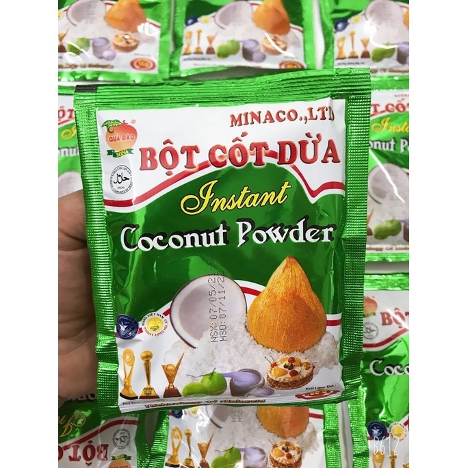 [Rẻ vô địch] [Siêu Sale] Bột cốt dừa Minaco 50gr