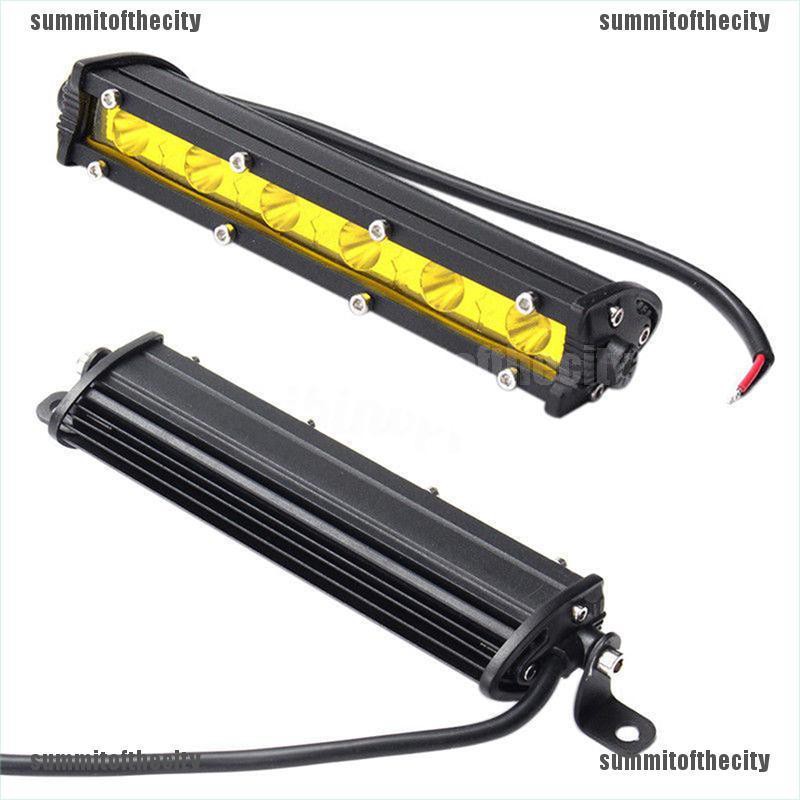 Đèn LED 7 &quot;18W 4WD Ánh Sáng Vàng Cao Cấp Cho Xe Ô Tô / Tàu Thuyền
