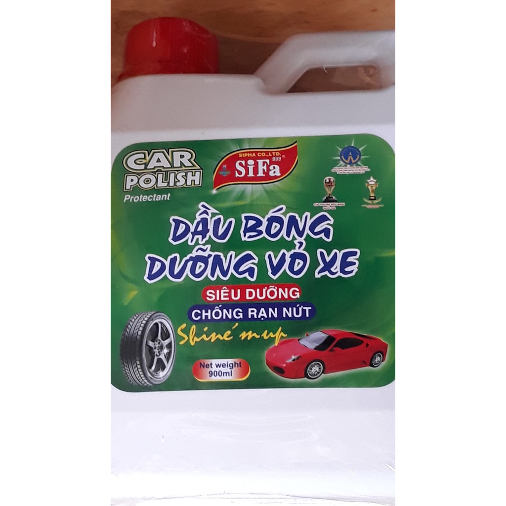 DẦU BÓNG DƯỠNG VỎ XE SIFA CAR POLISH ĐẬM ĐẶC 1L