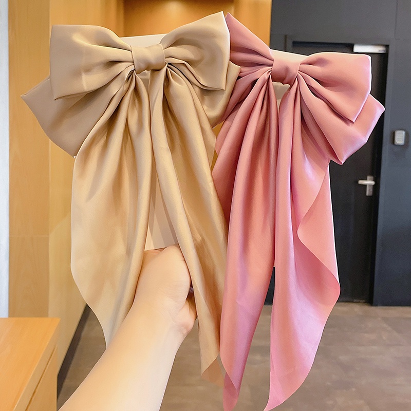 Kẹp Tóc Nơ Tua Rua Thời Trang Hàn Quốc