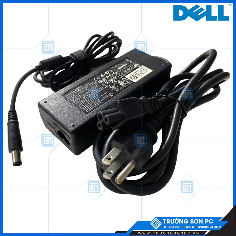 Sạc LAPTOP DELL Chân Kim To 90w 19.5V 4.62A Sạc Zin Cao Cấp | Tặng Kèm Dây Nguồn