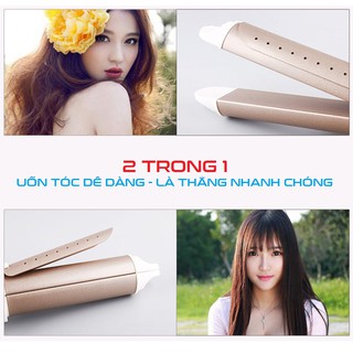 Máy uốn duỗi tóc mini 2 trong 1 CAMISA