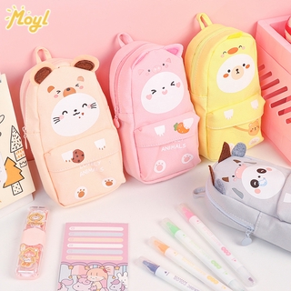 Túi Vải Canvas Đựng Bút Phong Cách Nhật Bản