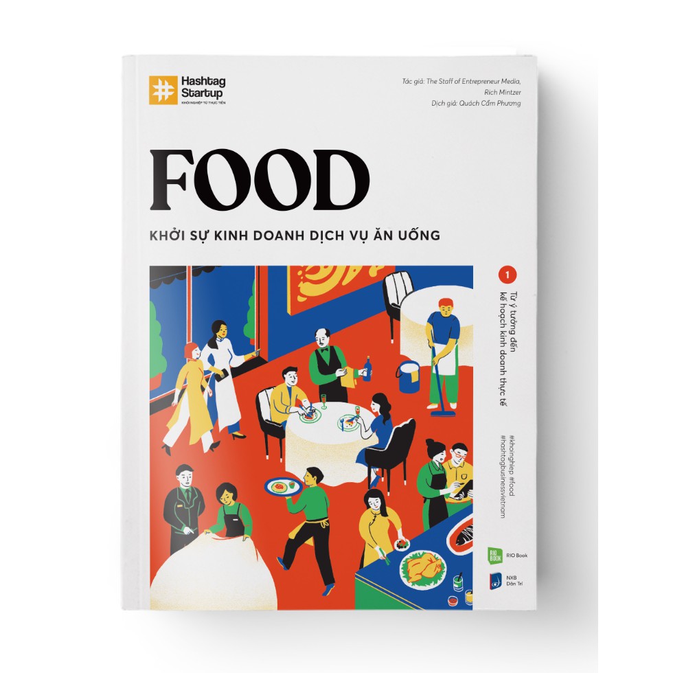 Sách - HASHTAG NO.4 FOOD - Khởi sự kinh doanh dịch vụ ăn uống | BigBuy360 - bigbuy360.vn