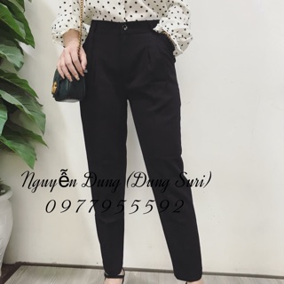 Quần baggy vải - kèm ảnh thật 100%