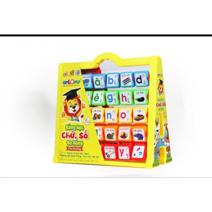 Kệ Chữ A Cho Bé Học Chữ Cái Và Số Đa Năng 5in1