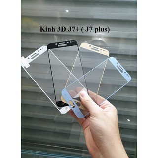 Kính cường lực 3D Full màn hình Samsung J7 plus - Pk68