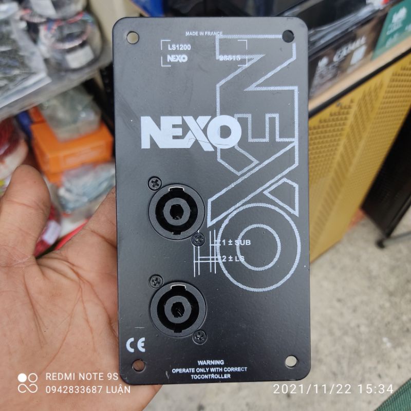 Trạm Loa Nexo 2 Cổng Speakon