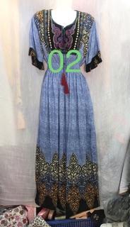 Đầm lanh maxi ( đầm đi biển)