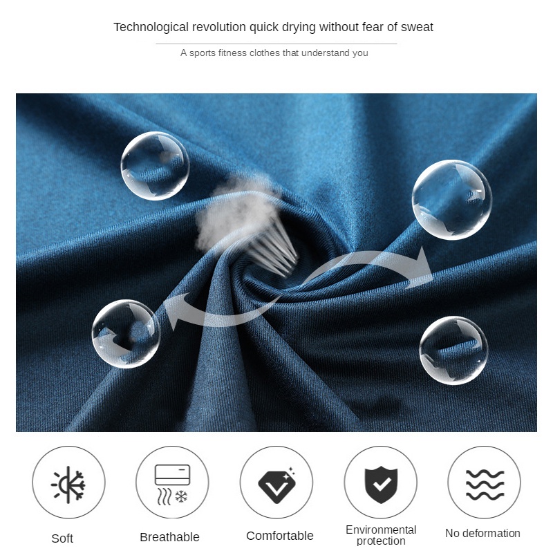 Áo Thun Thể Thao Tay Ngắn Mau Khô Chuyên Dụng Cho Nam