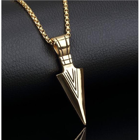 Vòng cổ, Vòng đeo cổ hình mũi tên - dây chuyền hợp kim - unisex nam nữ - PK013