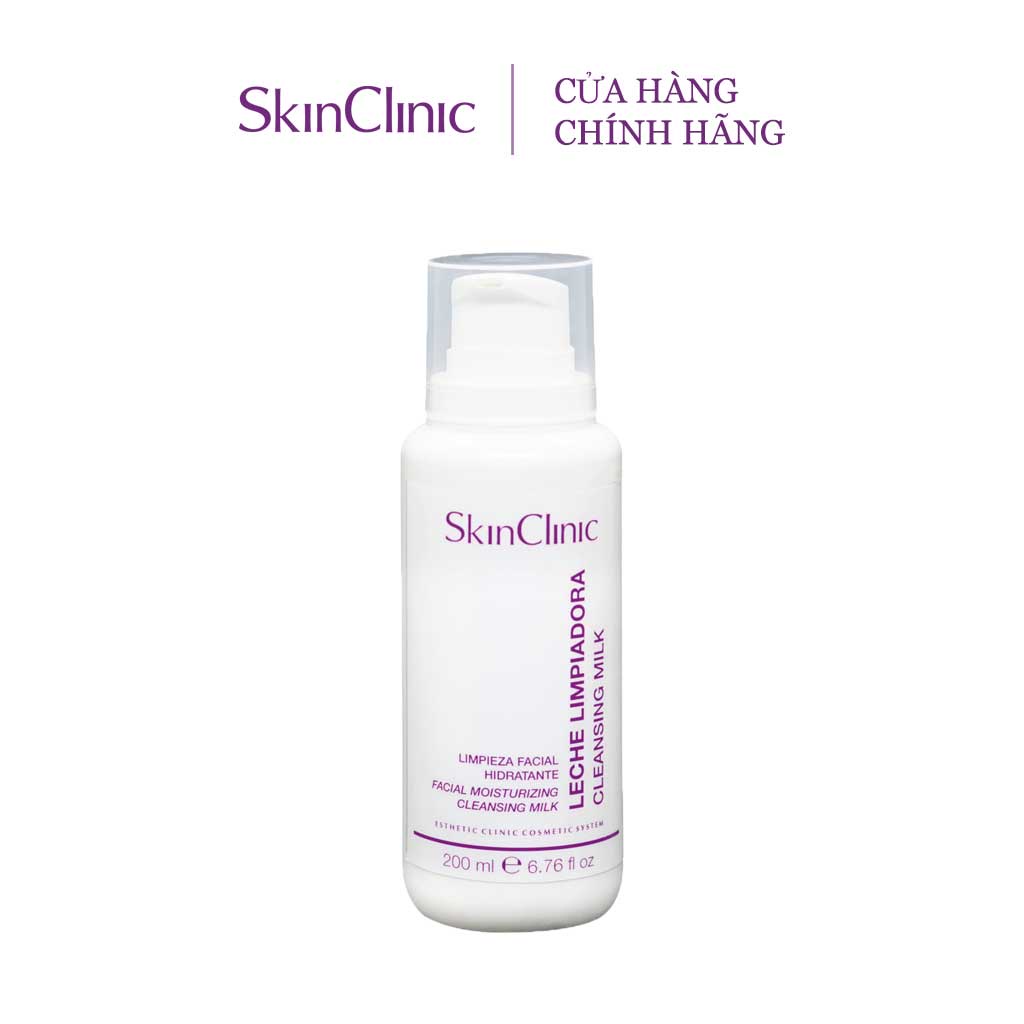 Sữa rửa mặt SkinClinic CLEANSING MILK 200ML