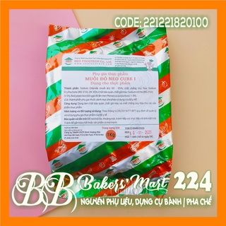 Muối đỏ neo cure 1 dùng cho thực phẩm - gói 1kg