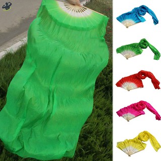 Quạt lụa giả 1.8m nhiều màu chuyên dụng múa tuyệt đẹp