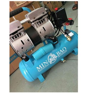MÁY NÉN KHÍ KHÔNG DẦU 2 XI LANH MINBAO MB-O35L