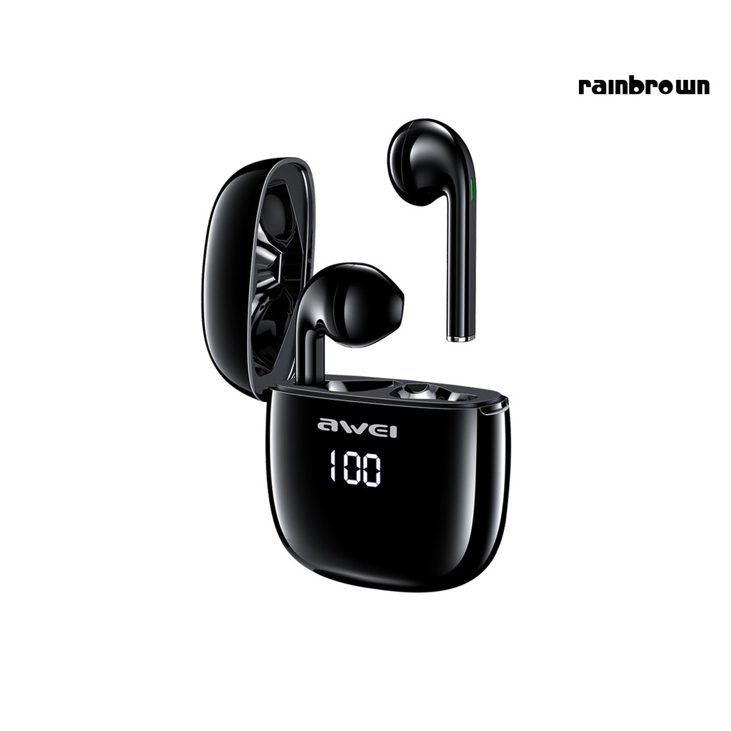 Tai Nghe Bluetooth 5.0 Không Dây Âm Thanh Chất Lượng Cao / Rej / Awei T28P