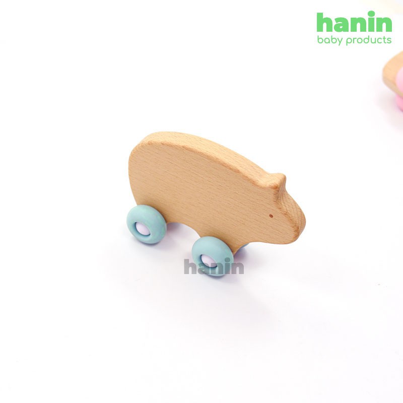 Đồ chơi gỗ Animal Fun - Heo Xanh Piggy -  Phát triển trí thông minh và tính sáng tạo cho bé