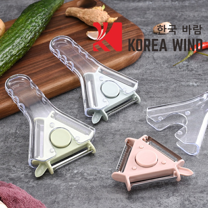 Dao gọt rau củ quả, trái cây đa năng 3 trong 1