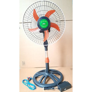 Quạt vừa xài bình 12V và điện 220V, Công nghiệp B3. Có 3 tốc độ