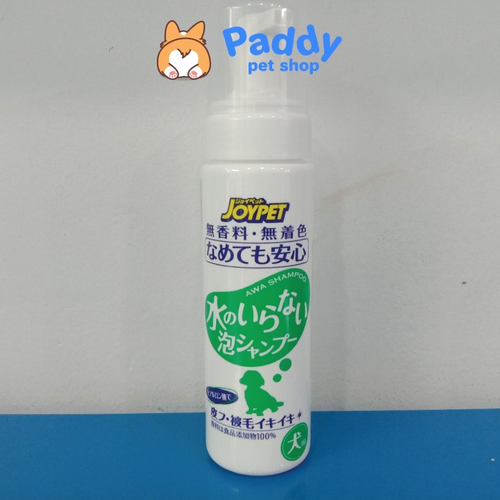 Bọt Tắm Khô Dịu Nhẹ Cho CHÓ JoyPet Dog 200ml