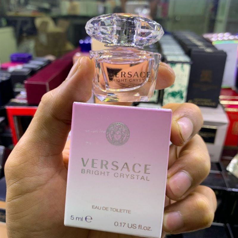 [Real] Nước hoa mini Versace Bright Crystal EDT 5ml