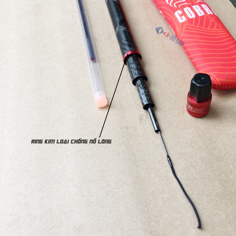 Cần câu tay Cobra X Plus 5H Carbon 30T