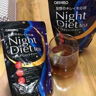 Trà Night Diet Tea Orihiro Nhật Bản