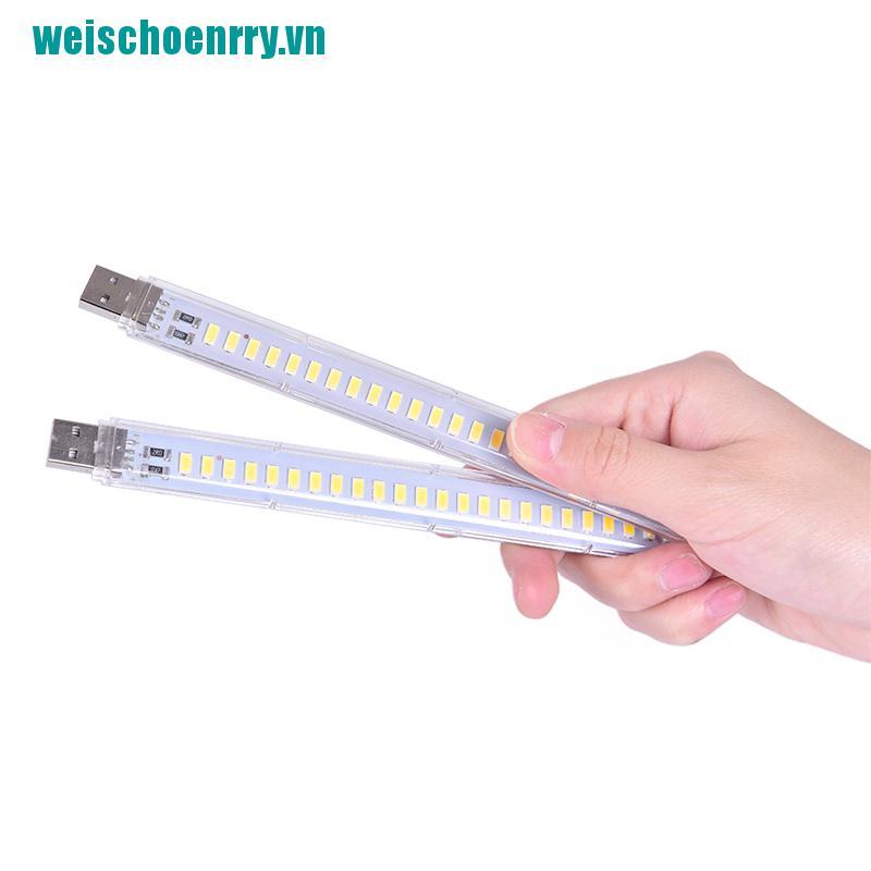 Weis♪Đèn LED USB 5V 12W 24 Bóng Chất Lượng Cao