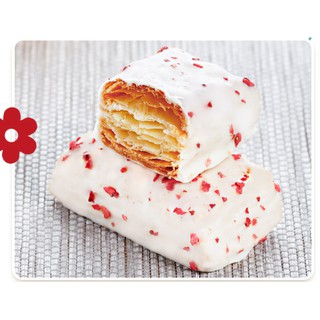 🥞🥞 Bánh quy ngàn lớp phủ socola trắng hương Red velvet