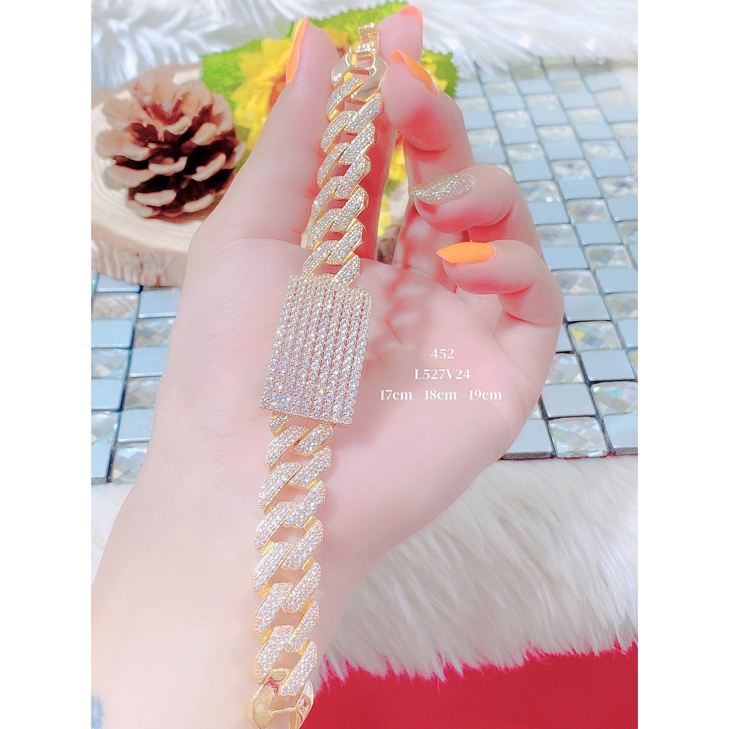 UHA - Lắc Tay Nữ Mạ 18k Sang Trọng UHA L527