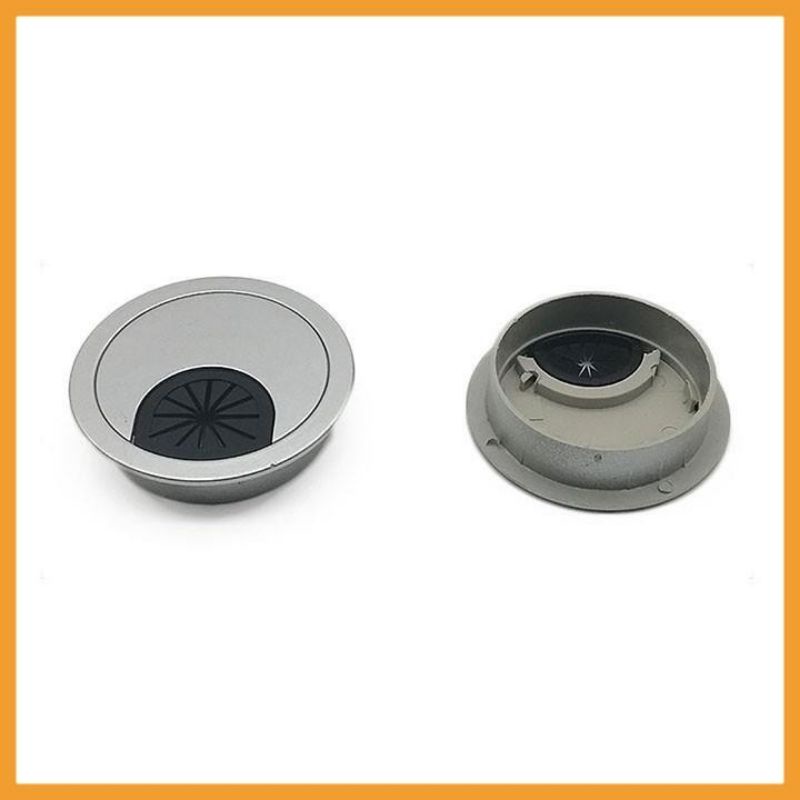 Nắp Luồn Dây Điện Tròn Ghi