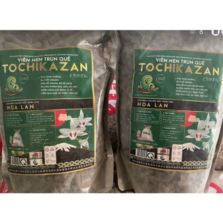Phân trùn quế ép viên TOCHIKAZAN gói 1kg chuyên dùng cho phong lan