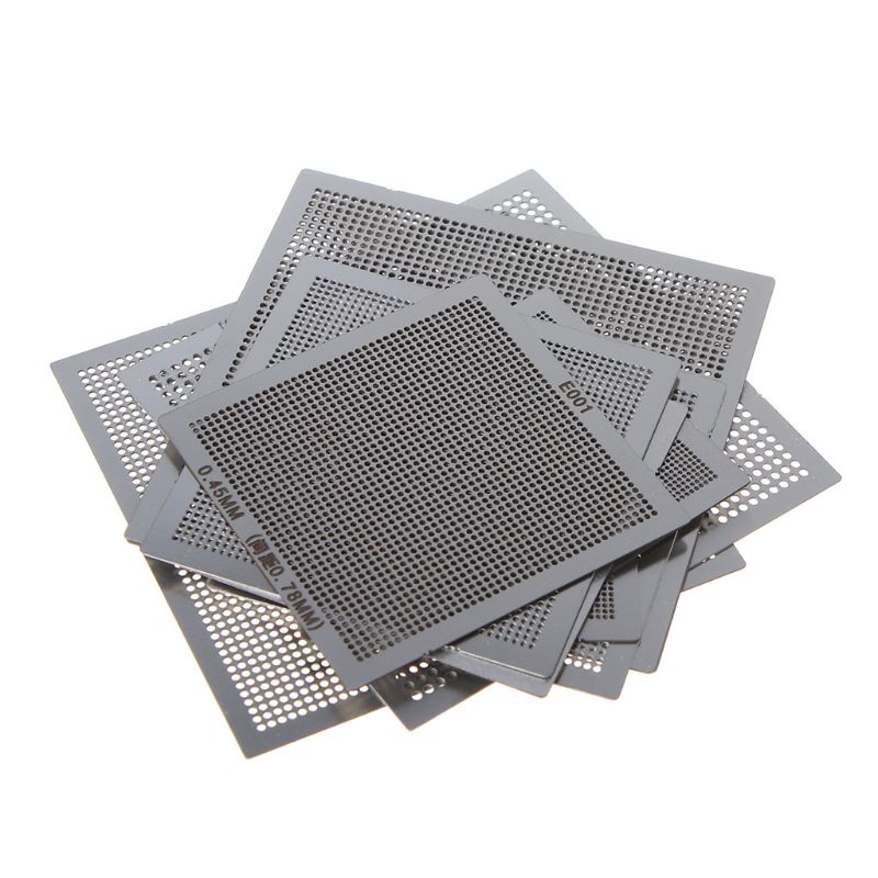 Bộ 10 Khuôn Chip IC BGA Cho Máy Tính