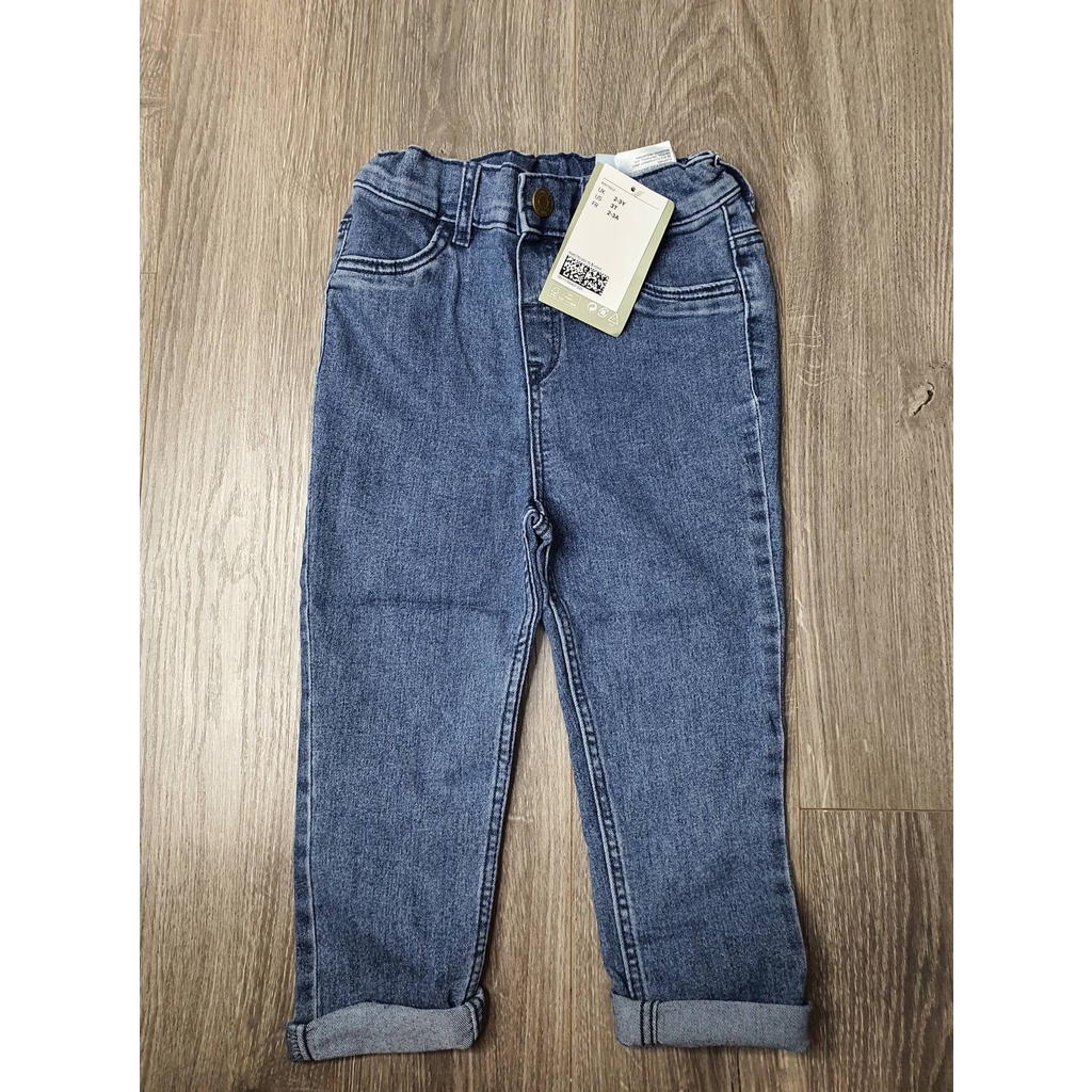 Quần Jean HM siêu mềm H&M Auth cho bé