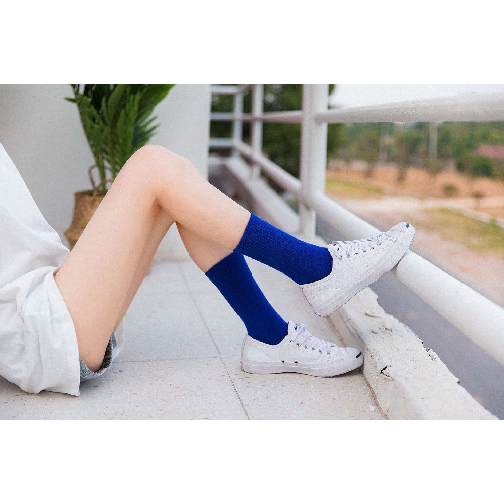 Tất cotton nhiều màu đẹp mắt cho nam nữ