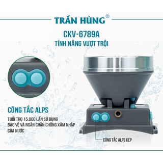 Đèn Pin Đội Đầu CKV-6789A