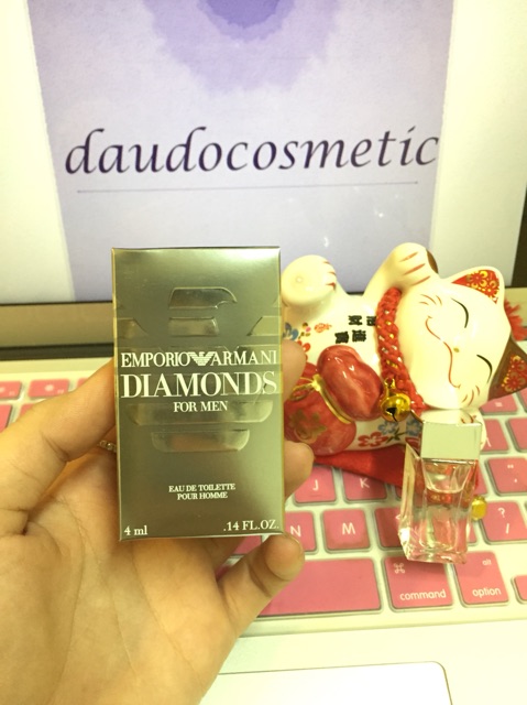 [mini nam] Nước hoa Giorgio Armani Emporio Armani Diamonds For Men EDT 4ml | BigBuy360 - bigbuy360.vn