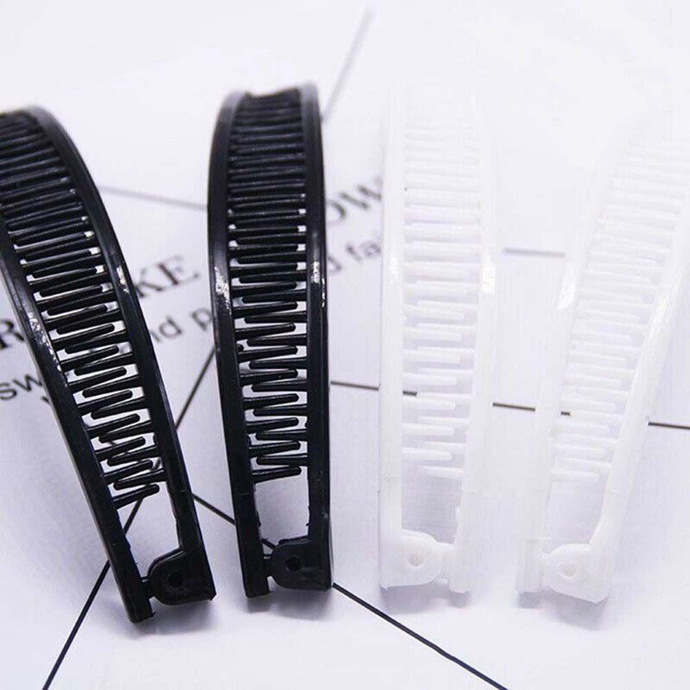 FORBETTER Lược Cài Tóc Màu Trơn Thanh Lịch Thời Trang Cho Nữ