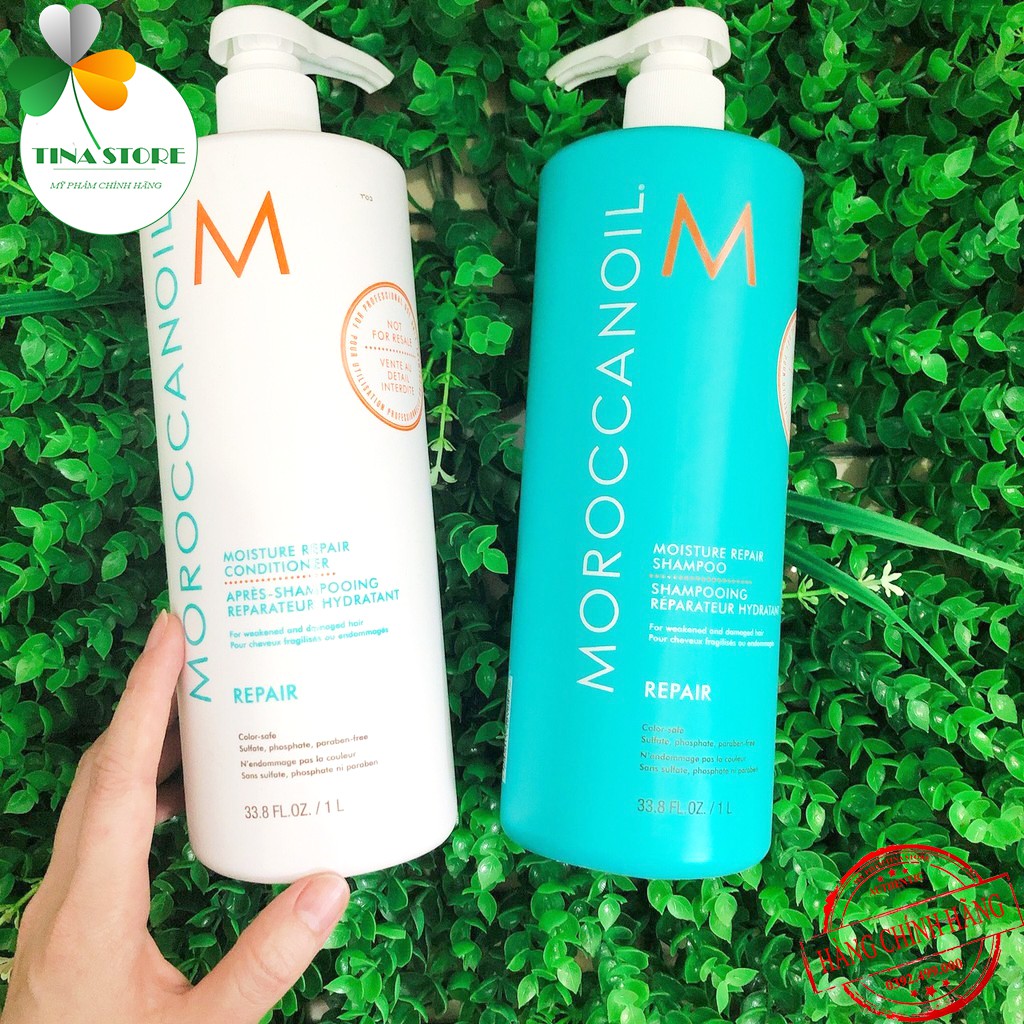 Miễn Ship🔥Cặp Dầu Gội Xả REPAIR MOROCCANOIL, Phục Hồi Độ Ẩm, Phục Hồi Tóc Khô Xơ, Hư Tổn | Hàng Chính Hãng | BigBuy360 - bigbuy360.vn