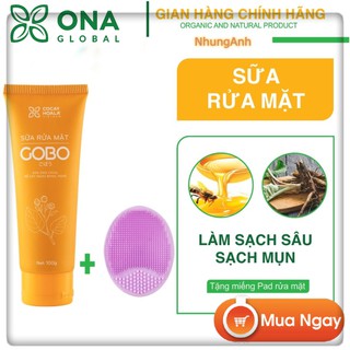 Sữa rửa mặt gobo cỏ cây hoa lá - giúp làm sạch da, cấp ẩm giúp da căng bóng mịn màng
