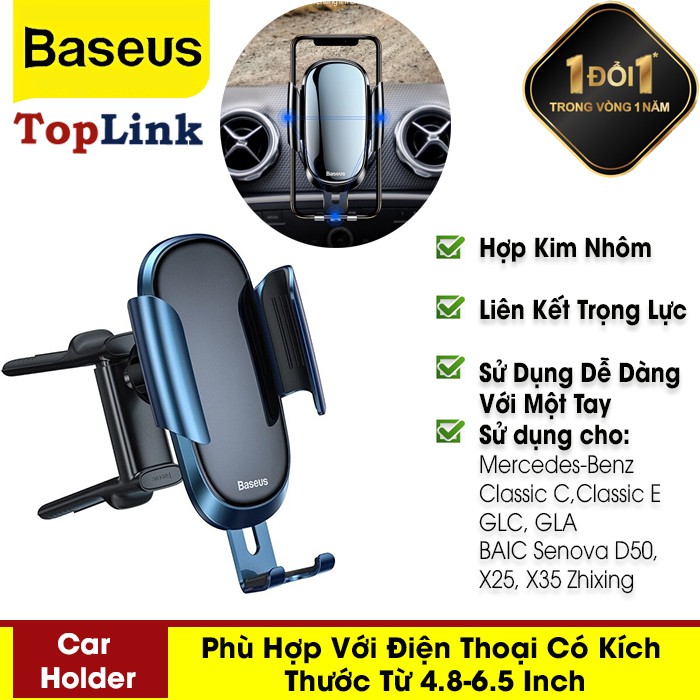 Giá Đỡ Điện Thoại Ô Tô - Phụ Kiện Di Động Trên Xe Hơi Baseus Dùng Cho Điện Thoại 4.8-6.5 Inch | WebRaoVat - webraovat.net.vn